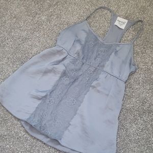Kirra Gray Lace Tank Top